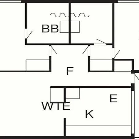 Holiday home 6 Person On A In *